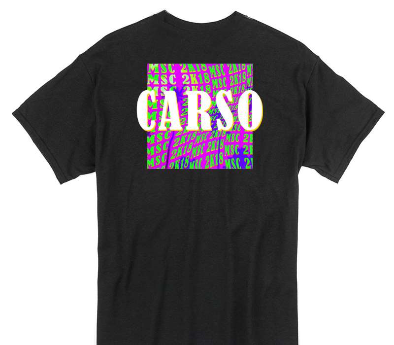 Custom Gildan 100% Cotton Black T-Shirt