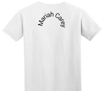 Custom Adult Soft Style 100% Cotton White T-Shirt