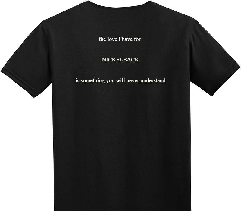 Custom Adult Soft Style 100% Cotton Black T-Shirt