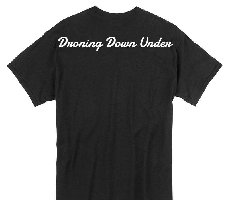 Custom Gildan 100% Cotton Black T-Shirt