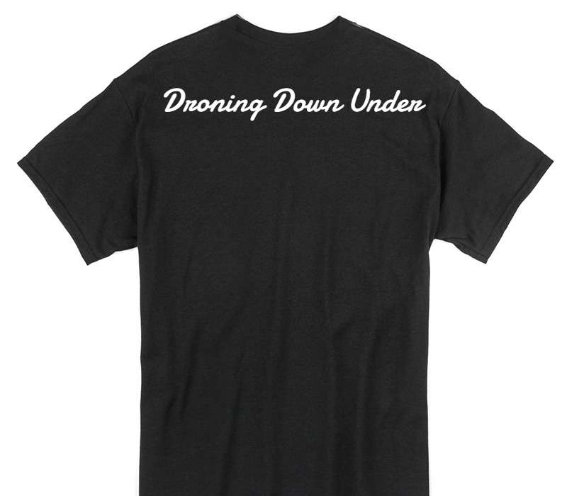 Custom Gildan 100% Cotton Black T-Shirt
