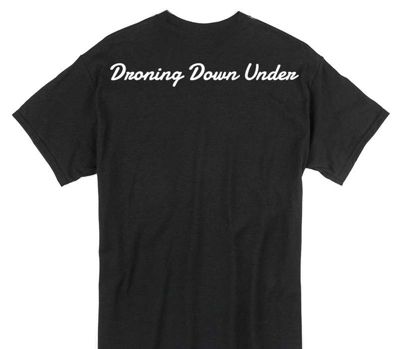 Custom Gildan 100% Cotton Black T-Shirt