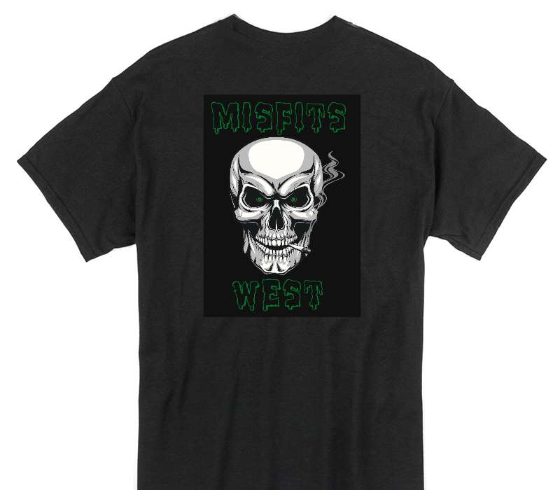 Custom Gildan 100% Cotton Black T-Shirt