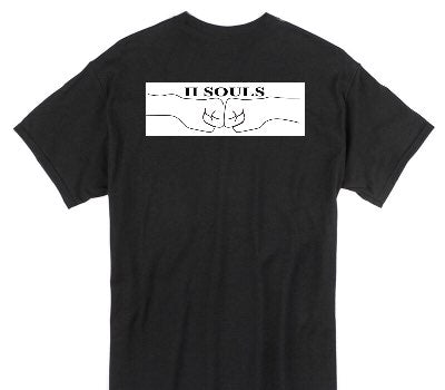 Custom Gildan 100% Cotton Black T-Shirt