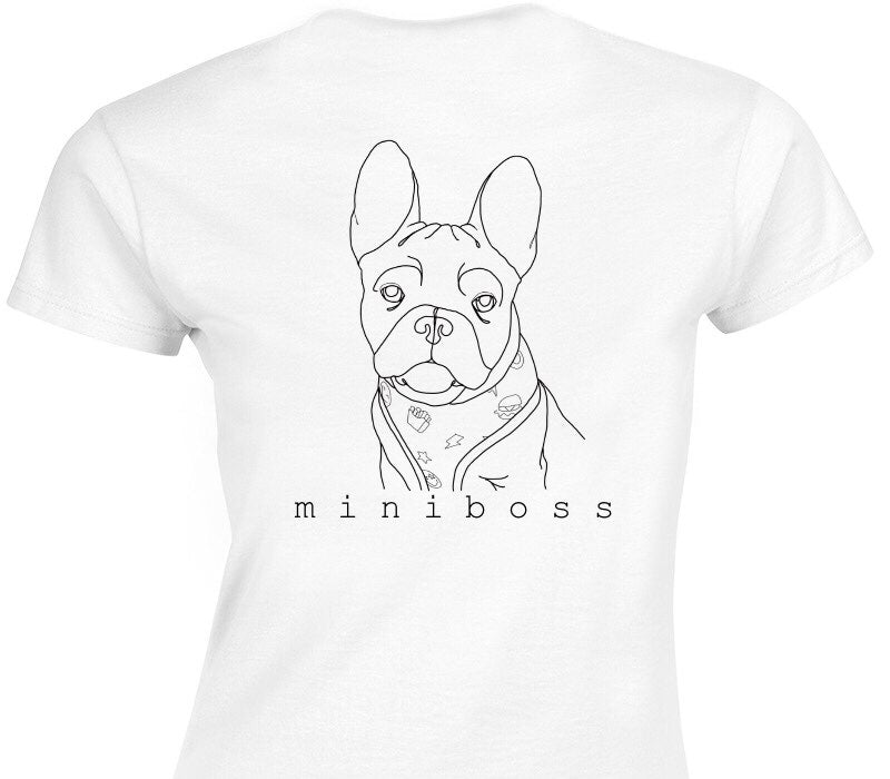 Custom Womens Soft Style 100% Cotton White T-Shirt