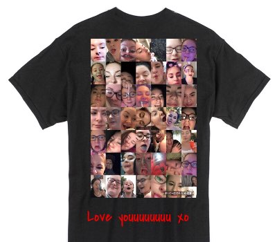 Custom Gildan 100% Cotton Black T-Shirt