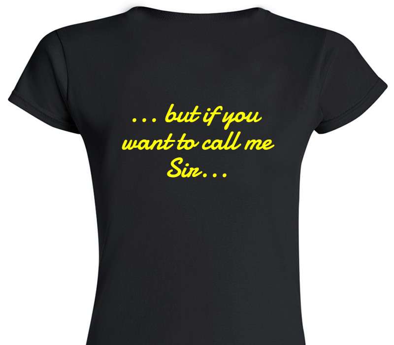 Custom Womens Soft Style 100% Cotton Black T-Shirt