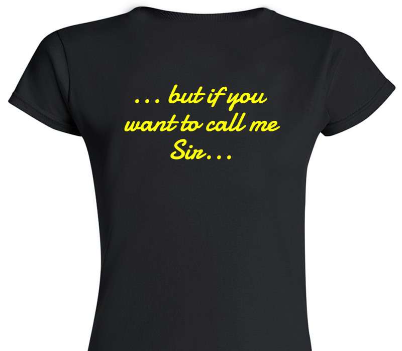 Custom Womens Soft Style 100% Cotton Black T-Shirt