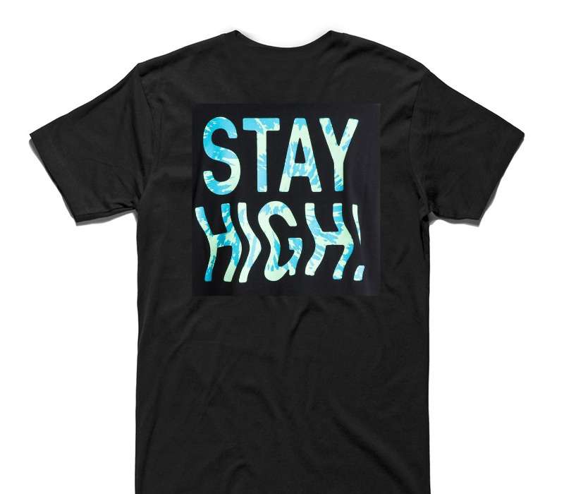 Custom AS Colour 100% Cotton Black T-Shirt