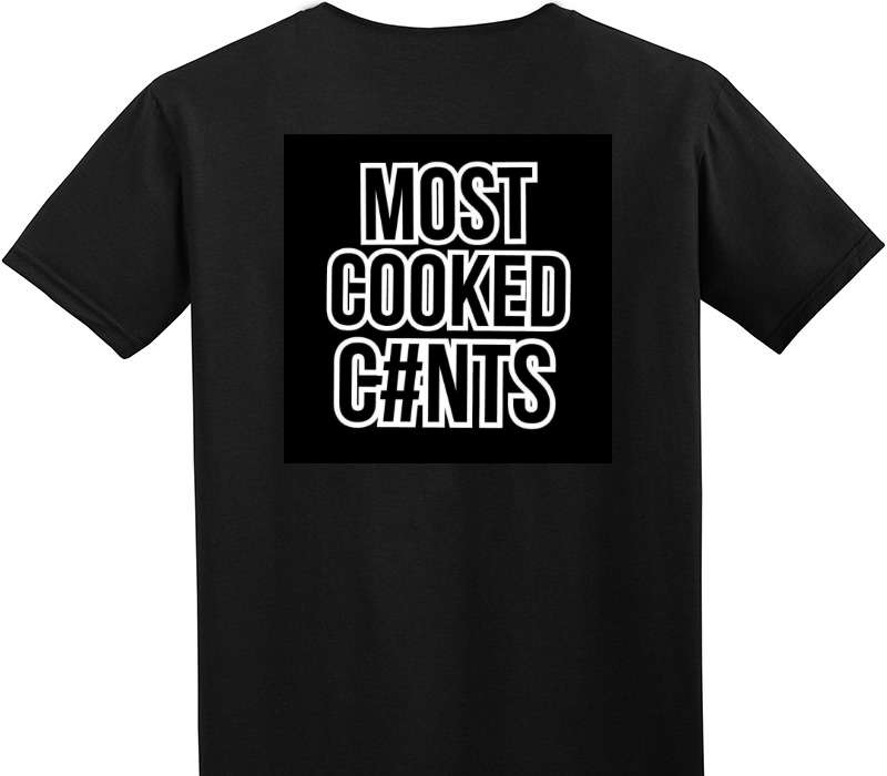 Custom Adult Soft Style 100% Cotton Black T-Shirt