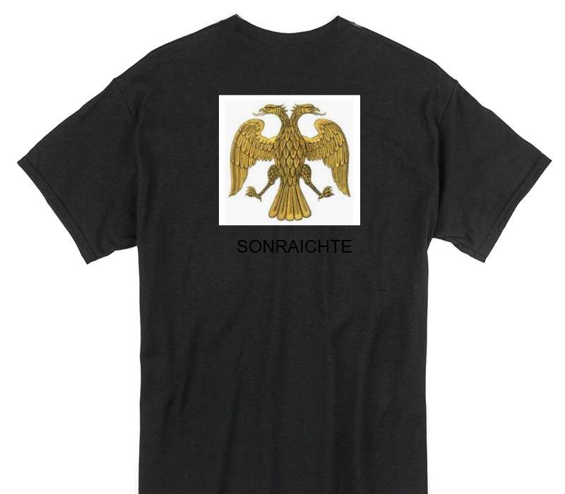Custom Gildan 100% Cotton Black T-Shirt