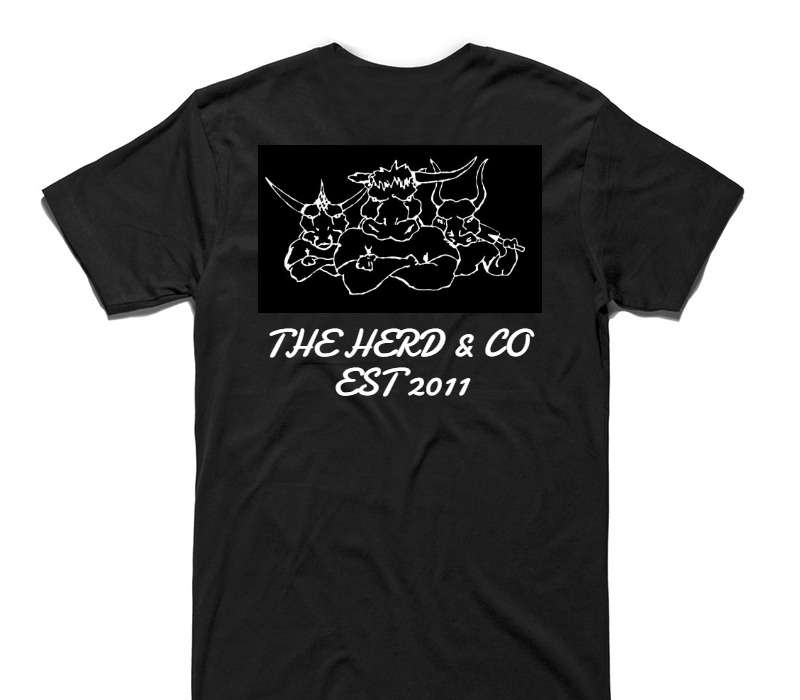 Custom AS Colour 100% Cotton Black T-Shirt