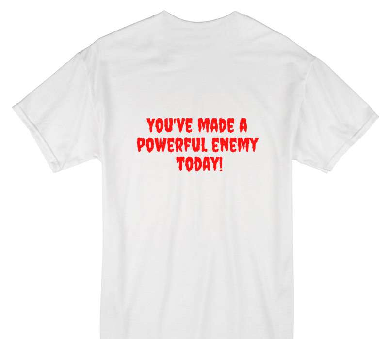 Custom Gildan 100% Cotton White T-Shirt