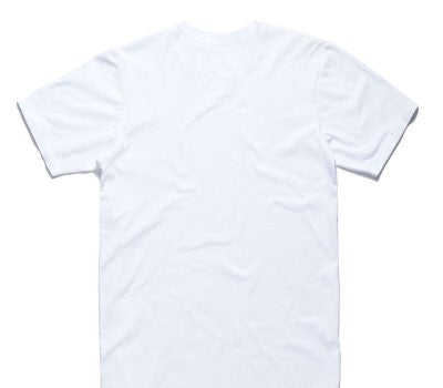 Custom AS Colour 100% Cotton White T-Shirt
