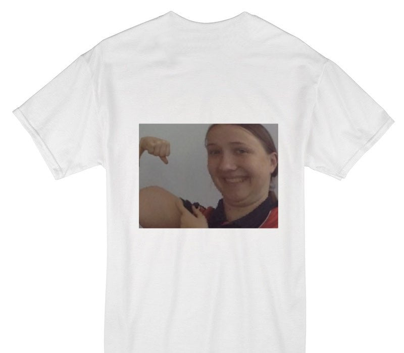 Custom Gildan 100% Cotton White T-Shirt