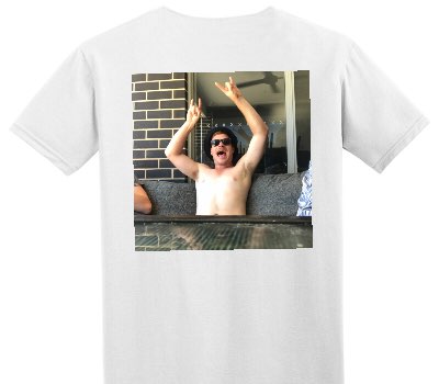 Custom Adult Soft Style 100% Cotton White T-Shirt