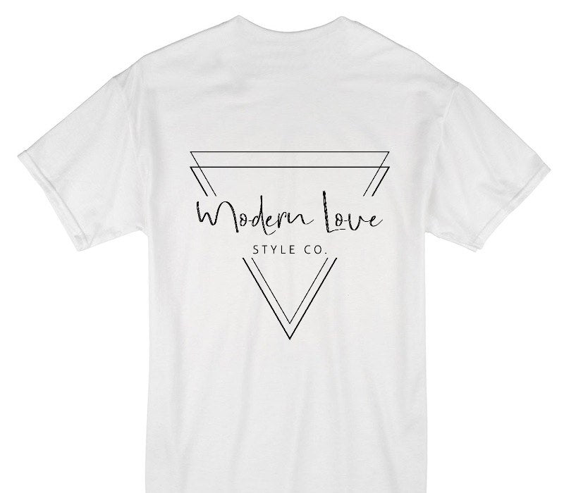 Custom Gildan 100% Cotton White T-Shirt