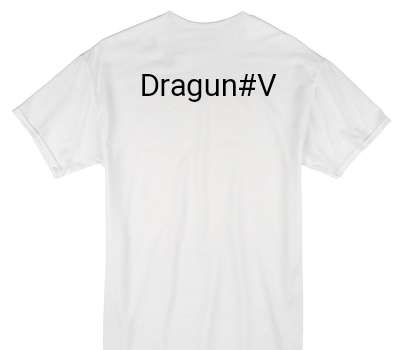 Custom Gildan 100% Cotton White T-Shirt