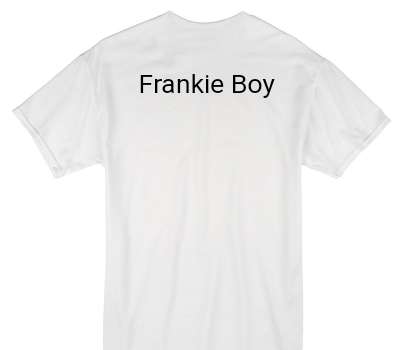 Custom Gildan 100% Cotton White T-Shirt
