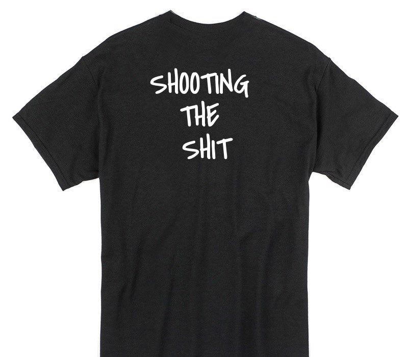 Custom Gildan 100% Cotton Black T-Shirt