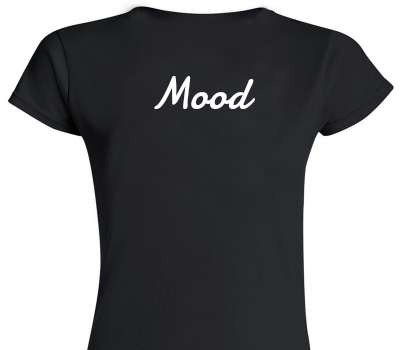 Custom Womens Soft Style 100% Cotton Black T-Shirt