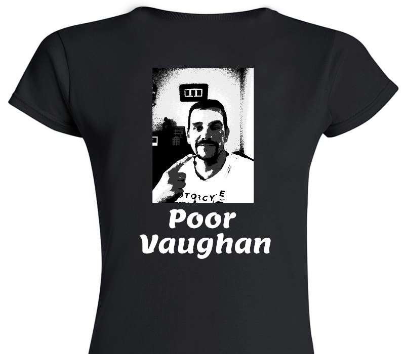 Custom Womens Soft Style 100% Cotton Black T-Shirt