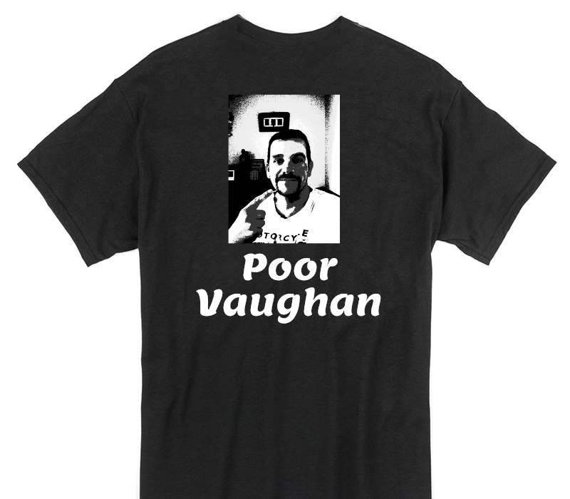 Custom Gildan 100% Cotton Black T-Shirt