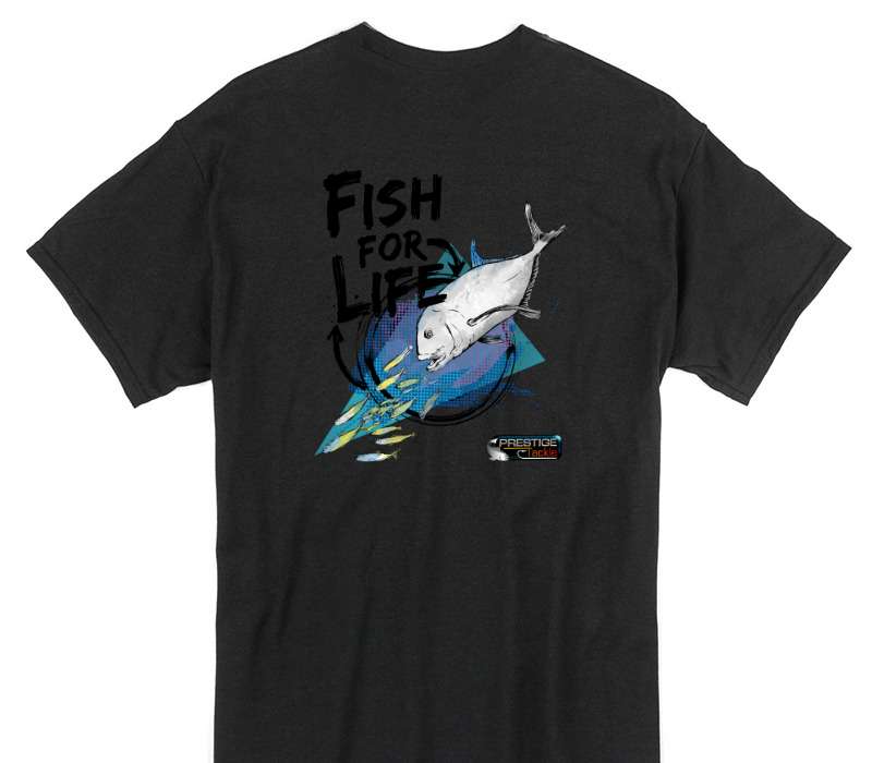Custom Gildan 100% Cotton Black T-Shirt