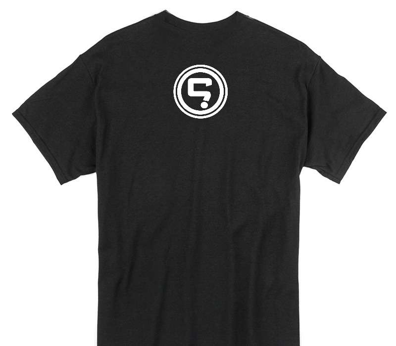 Custom Gildan 100% Cotton Black T-Shirt