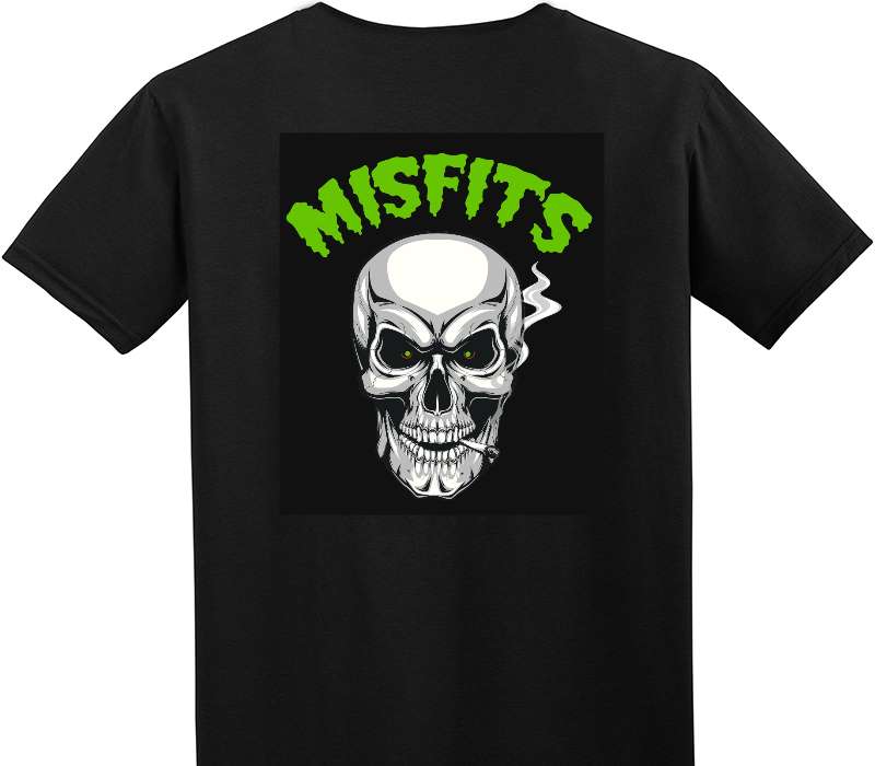 Custom Adult Soft Style 100% Cotton Black T-Shirt