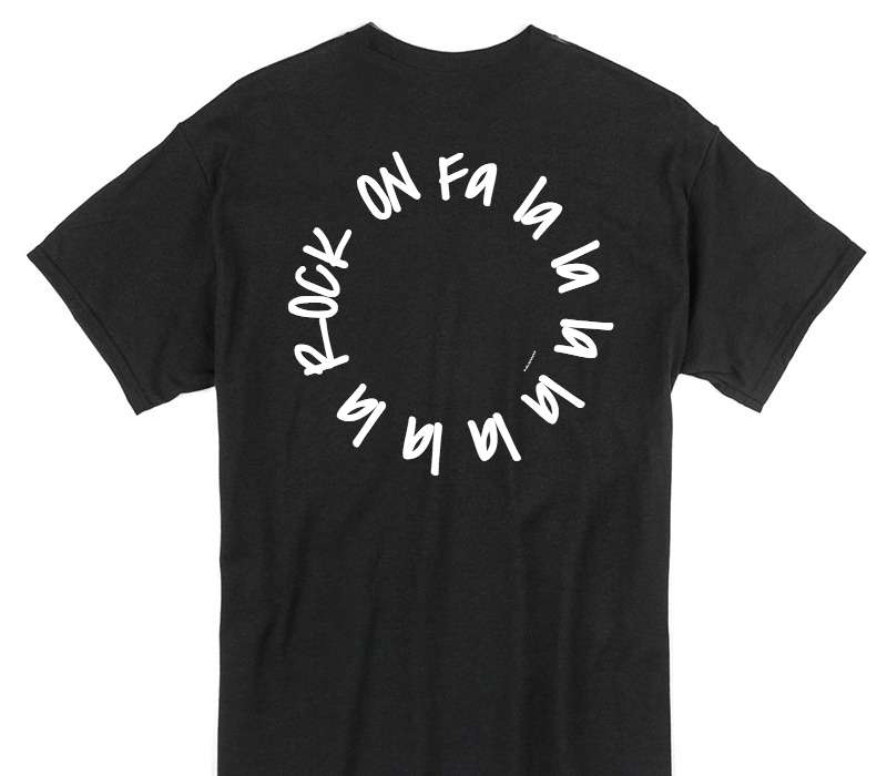 Custom Gildan 100% Cotton Black T-Shirt