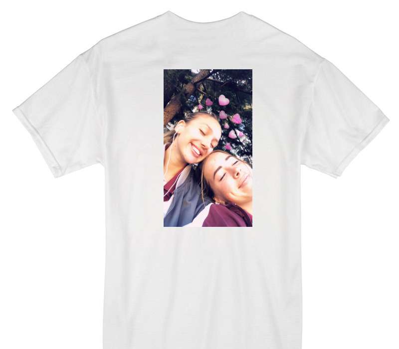 Custom Gildan 100% Cotton White T-Shirt
