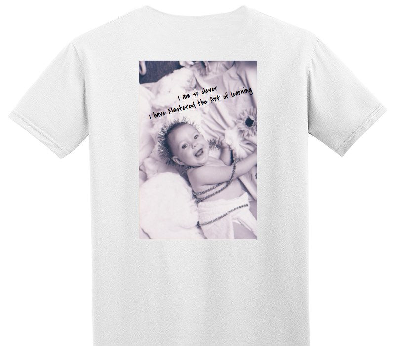 Custom Adult Soft Style 100% Cotton White T-Shirt