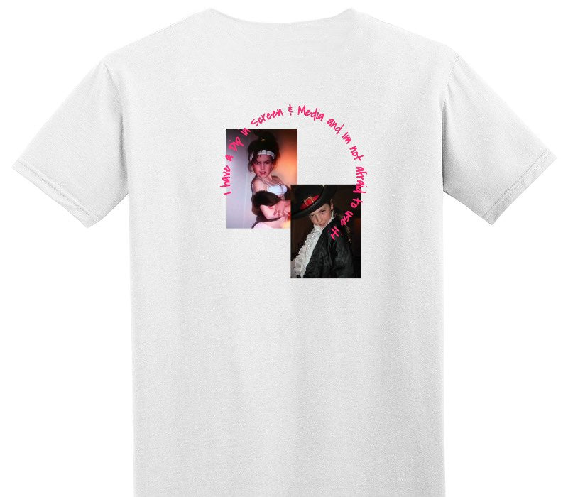 Custom Adult Soft Style 100% Cotton White T-Shirt