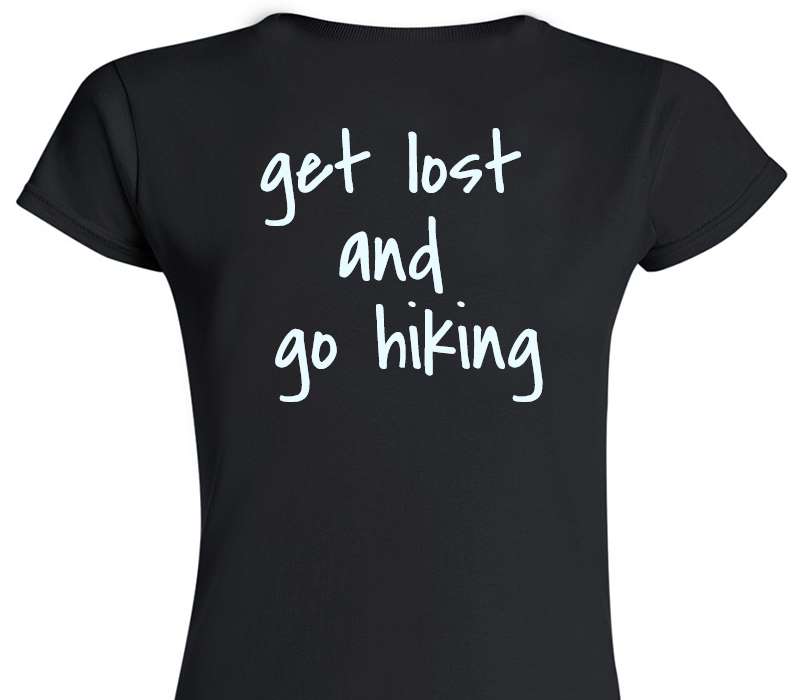 Custom Womens Soft Style 100% Cotton Black T-Shirt