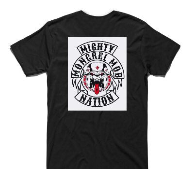 Custom AS Colour 100% Cotton Black T-Shirt