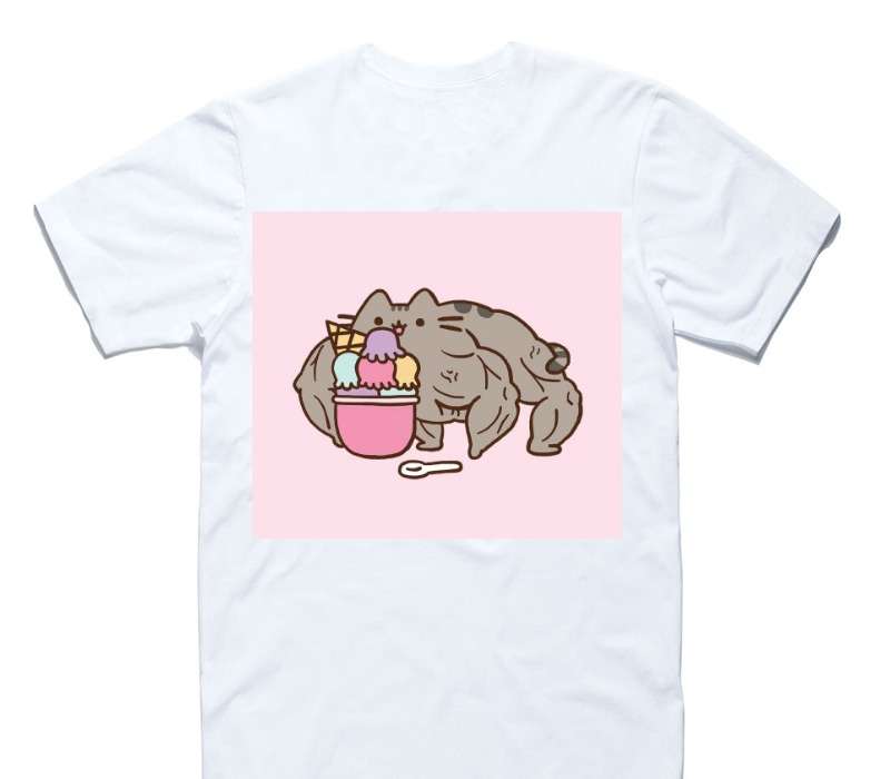 Custom AS Colour 100% Cotton White T-Shirt