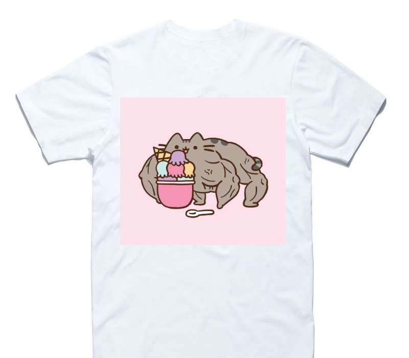 Custom AS Colour 100% Cotton White T-Shirt