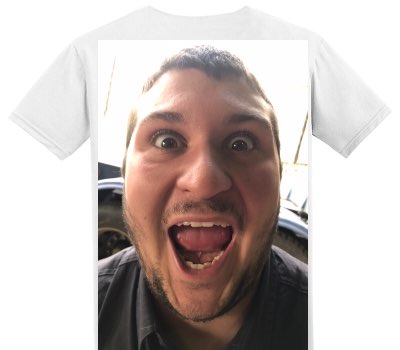 Custom Adult Soft Style 100% Cotton White T-Shirt