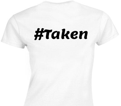 Custom Womens Soft Style 100% Cotton White T-Shirt