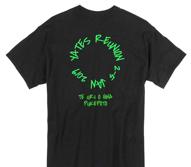 Custom Gildan 100% Cotton Black T-Shirt