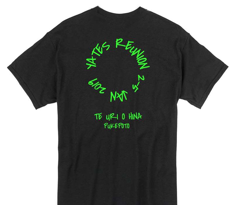 Custom Gildan 100% Cotton Black T-Shirt