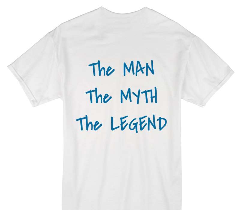 Custom Gildan 100% Cotton White T-Shirt