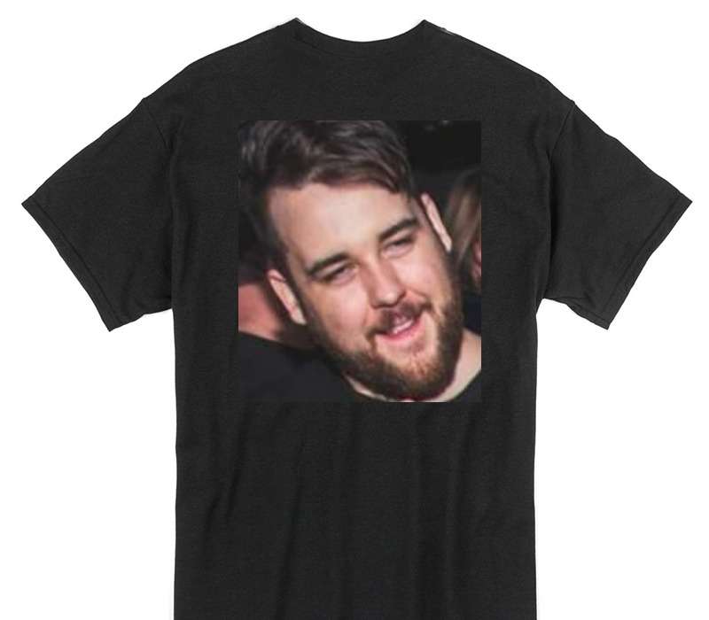 Custom Gildan 100% Cotton Black T-Shirt