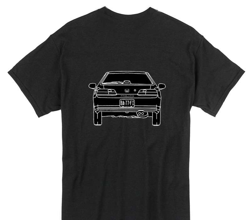 Custom Gildan 100% Cotton Black T-Shirt