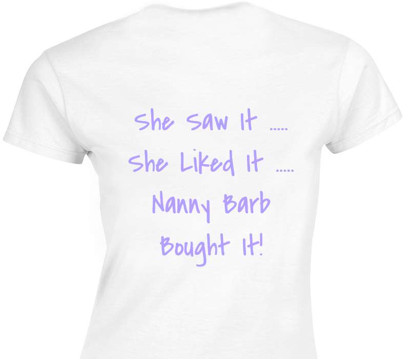 Custom Womens Soft Style 100% Cotton White T-Shirt