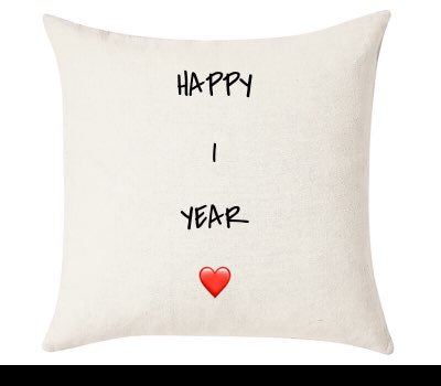 Custom Cushion Cover 50cm x 50 cm Off White