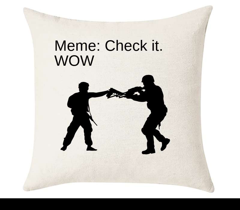 Custom Cushion Cover 50cm x 50 cm Off White