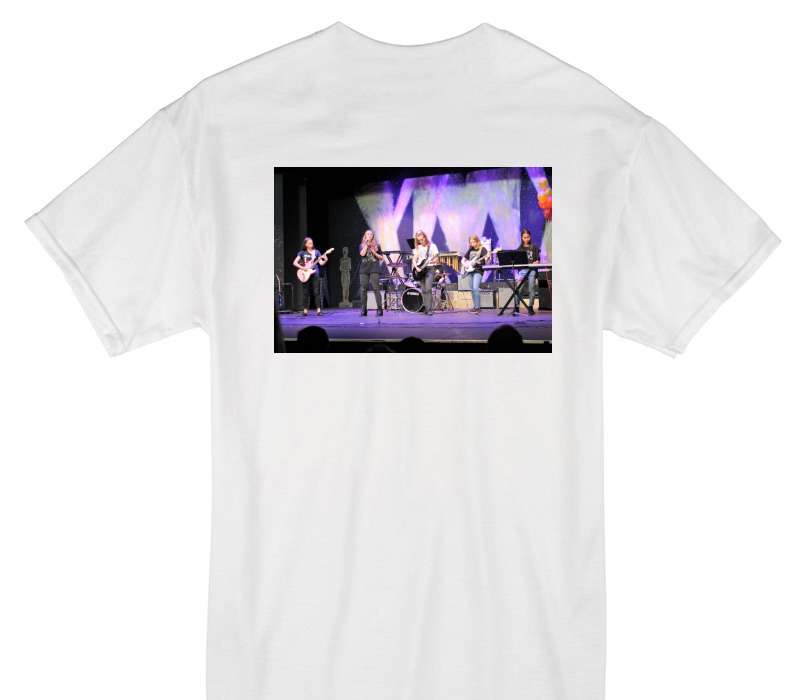 Custom Gildan 100% Cotton White T-Shirt