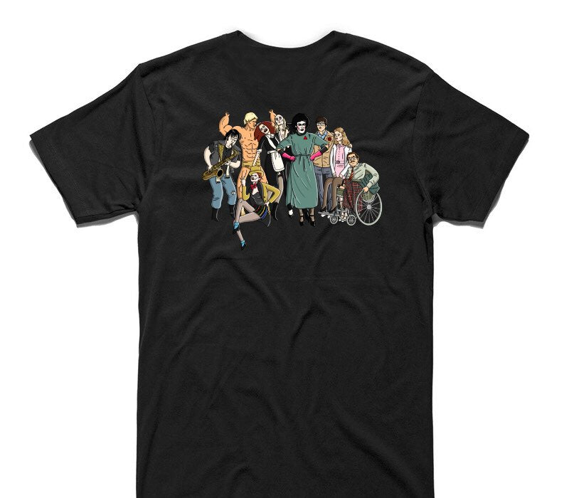Custom AS Colour 100% Cotton Black T-Shirt